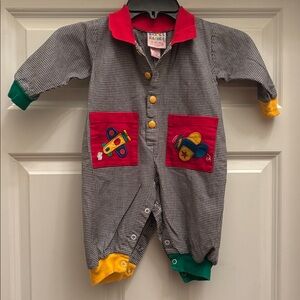Vintage Baby Basics For City Kids One Piece